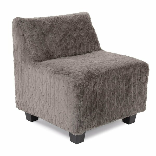 Howard Elliott Pod Chair Cover Faux Fur Angora stone - Cover Only Chair Base Not Included C823-1093